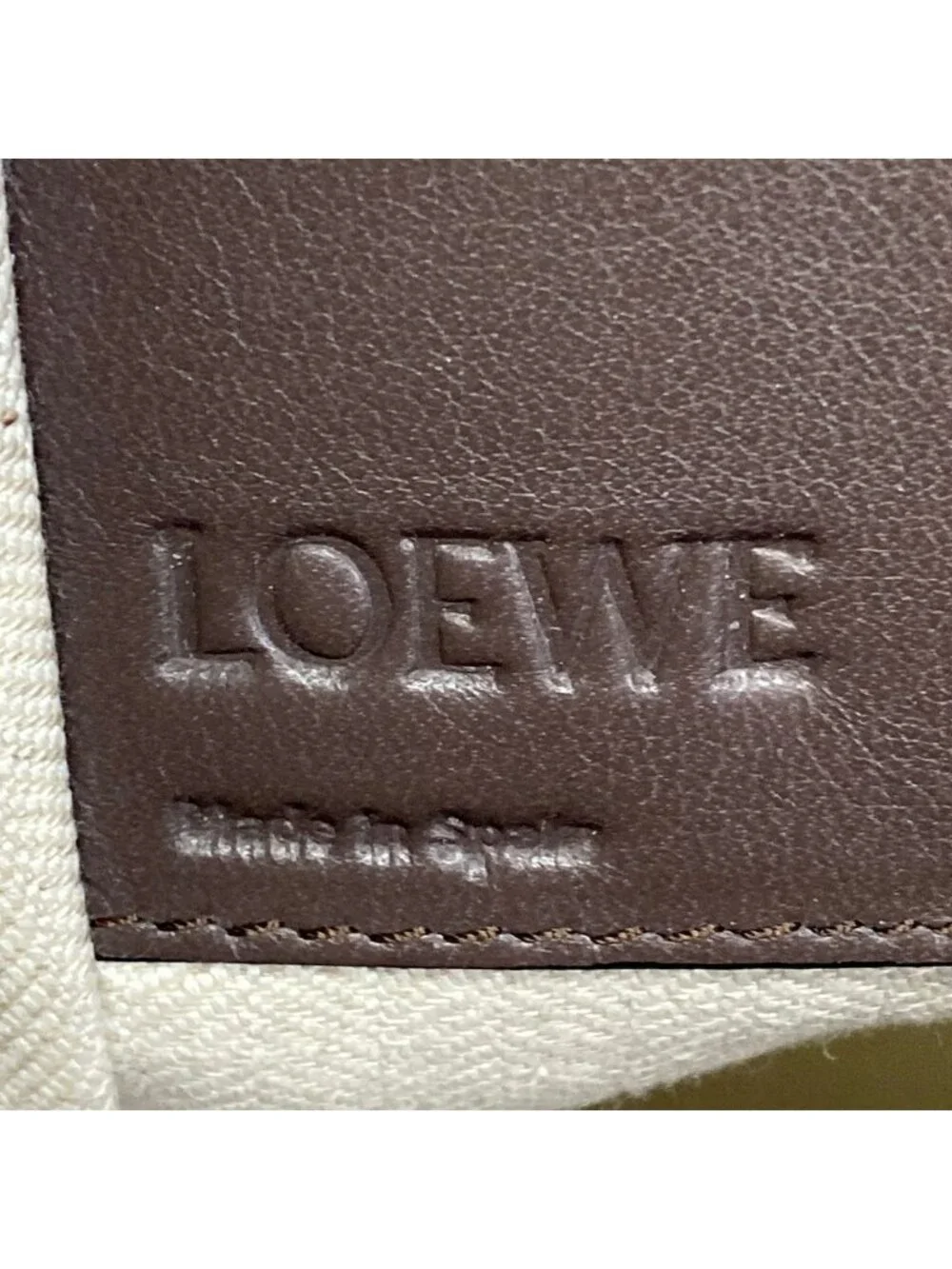 Loewe Handbag Hammock Bag Small Dark Brown Bordeaux Tricolor Leather